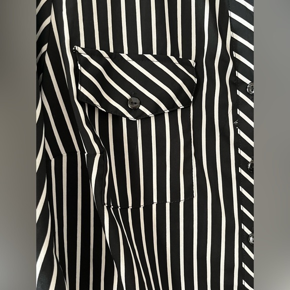 NWT Kim Rogers Button Down Striped Blouse Women’s Size 2X - Picture 8 of 16